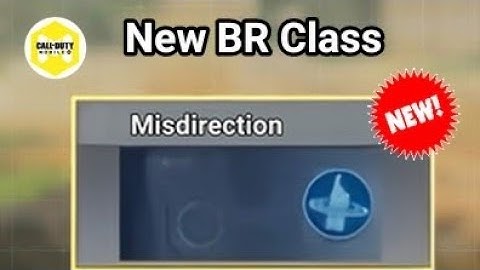 New Class ; Misdirection - Call Of Duty Mobile