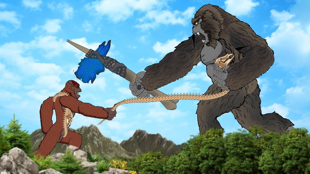 Godzilla x Kong | Kong Vs. Scar King : The New Empire Trailer - YouTube