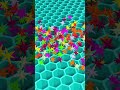 Oddly Satisfying 3d Animation | ASMR #asmr #shorts #blender #3danimation #oddlysatisfying #3dart