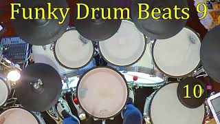 Funky Drum Beats  9  Pattern 10