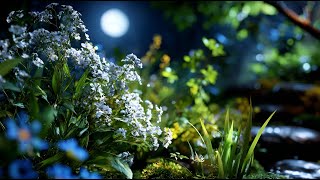 Moon Garden Landscaping – White Blooms and Soft Light for Magical Nighttime Gardens! screenshot 5