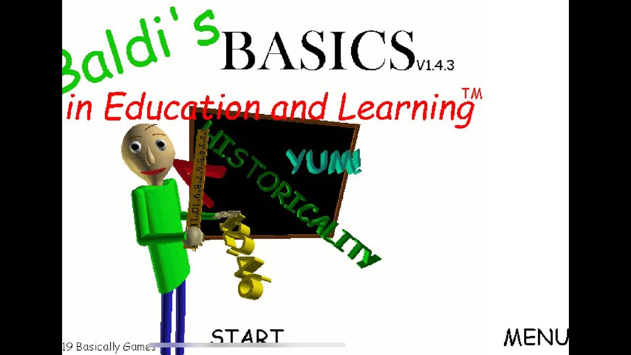 Baldi basics and learning. Baldi basics and learning