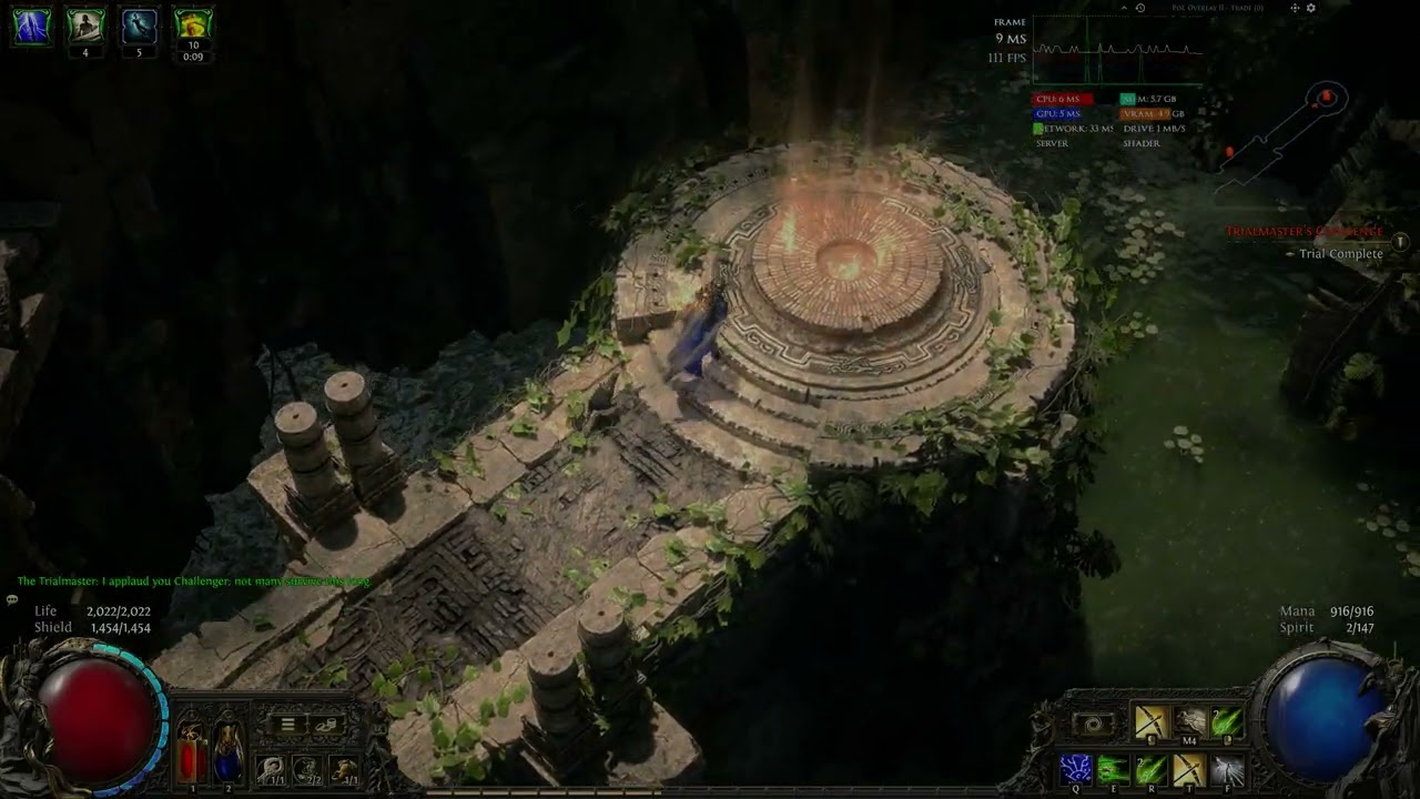 PoE 2  Iceshot - Snipe build - one shot trial master