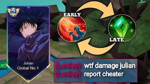 JULIAN NEW BEST BROKEN BUILD EARLY TO LATE GAME ITEM!! (100% broken!)