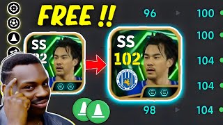 Free Daily Game Show Time Shinji Okazaki Best Training Guide Efootball 2026 Mobile