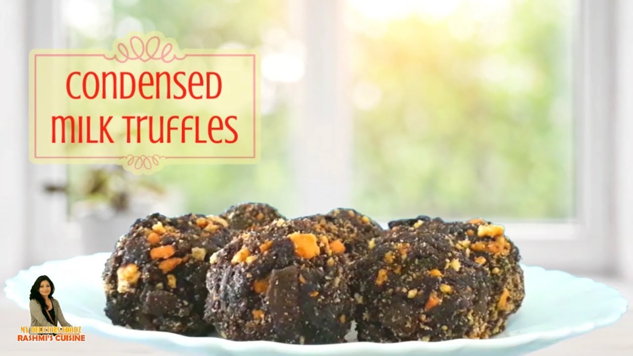 How to make Condensed Milk Truffles at Home Chocolate and Coconut