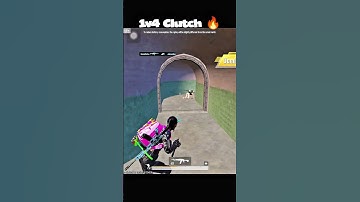 1v4 clutch #bgmi #pubgmobile