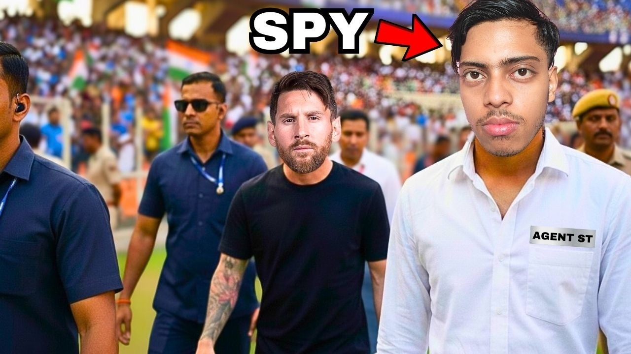 I SPYED ON LIONEL MESSI
