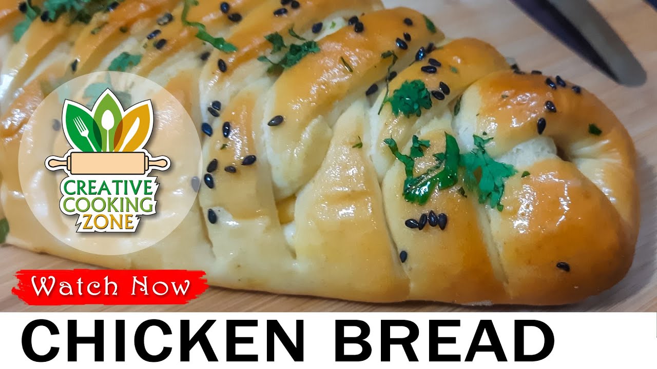 Bakery Style Chicken Cheese Bread ❗️Ramadan Special Non Fried Recipe by CCZ