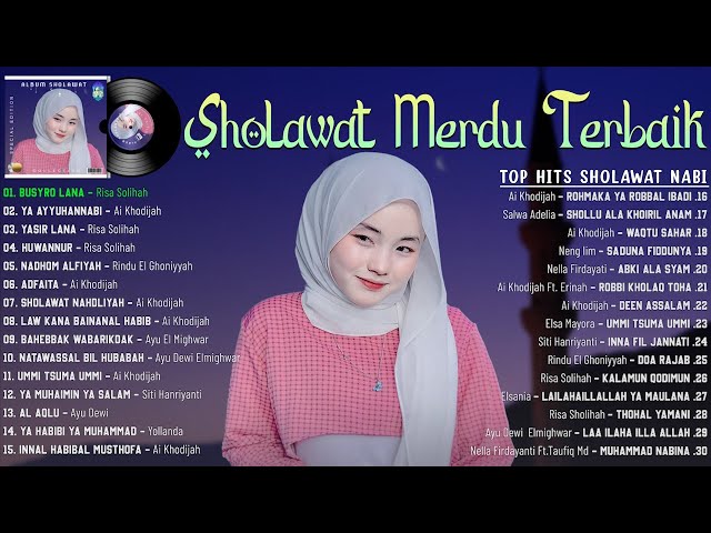 Sholawat Nabi Penyejuk Hati Tenangkan Pikiran Pembawa Berkah | Sholawat Jibril Penarik rezeki class=