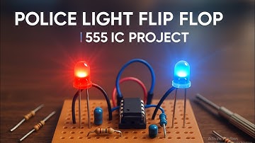 Why 555 Timer Police Lights Are So Much Better Than LED Strobes
