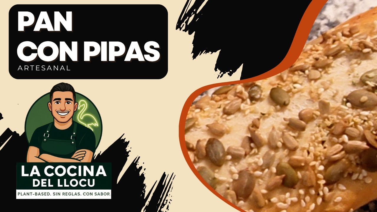 Pan con Pipas Casero 🥖 | Crujiente por Fuera, Tierno por Dentro