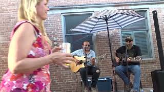 Whiskey Dark - Water Bridge Band Trio-Acoustic- The Monument, Winchester, VA 5-2-24