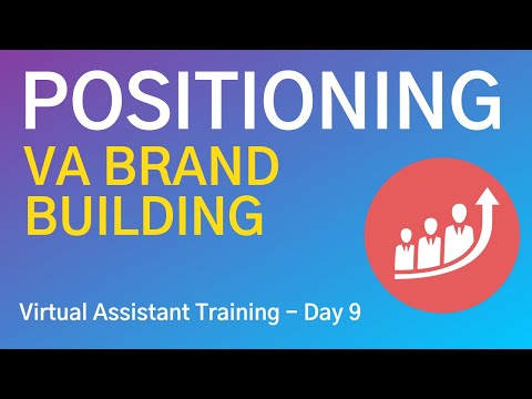 VA Brand Building - Positioning (Tagalog - English)