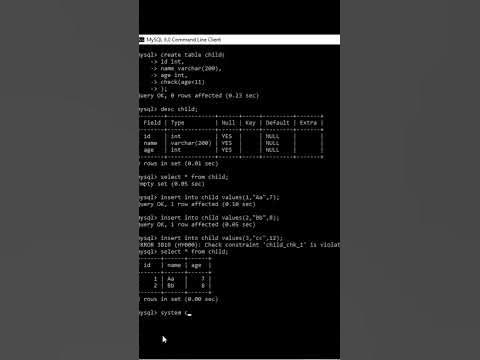 how to clear the screen in sql|system cls command#sql#shortcut#tricks# ...