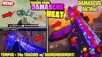 MW2 DISMEMBERMENT EFFECT 🔥 NEW Tracer Pack DAMASCUS HEAT BUNDLE WZ2 Molten Flow Kastov 74u MW2 Store