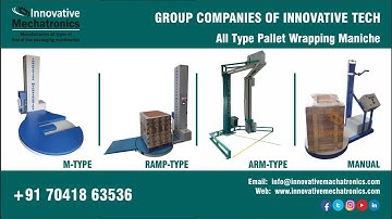 How To pallet packing | Different Type Of Pallet wrapper| pallet wrapper and pallet wrapping machine