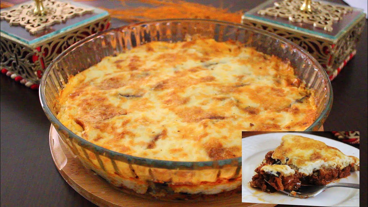 ب 2 حبات بادنجان والقليل من الكفتة حضري الذ واسهل أكلة غتعجب الجميع رووووعة...