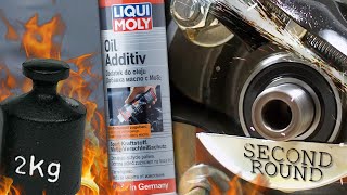 Liqui Moly MoS2 Oil additives Friction test 100°C 2kg