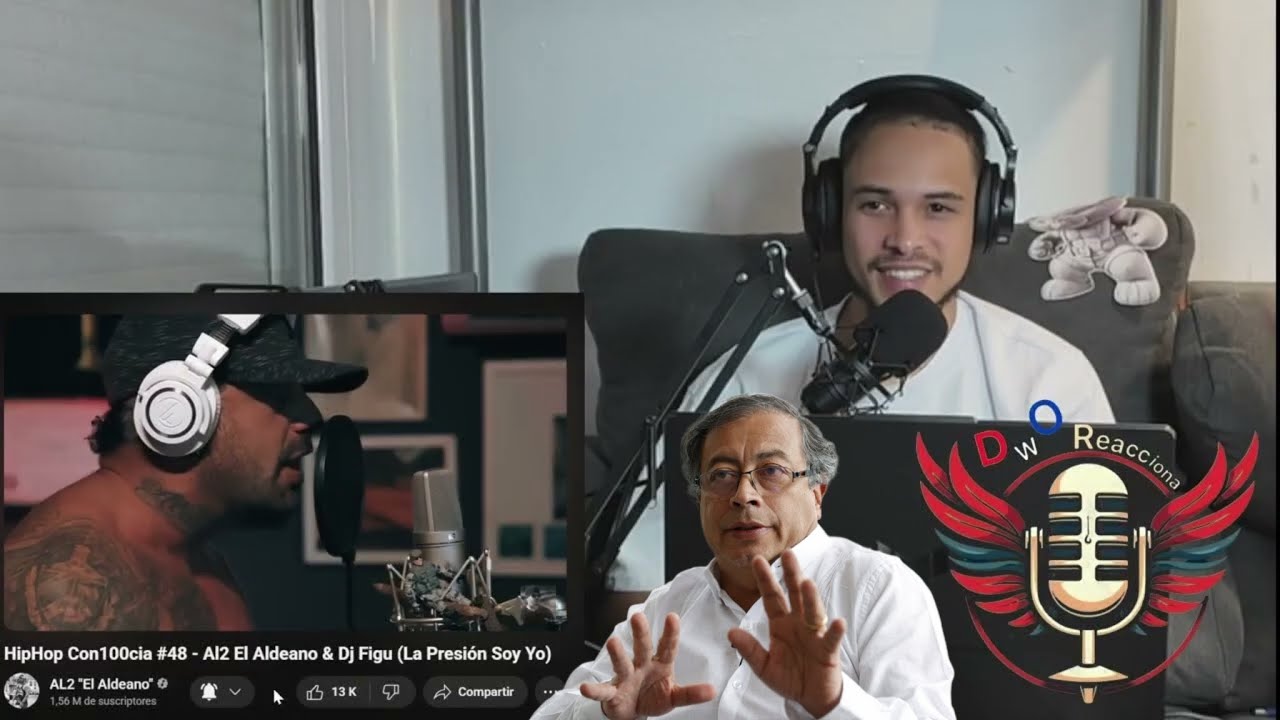 Al2 el aldeano tiradera a Gustavo Petro presidente de Colombia DwO REACCIONA