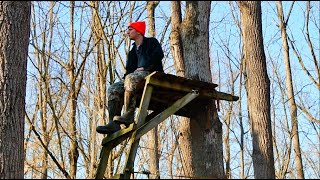 DAY IN THE WOODS 1 (LATE SEASON DEER HUNTING Tactics)