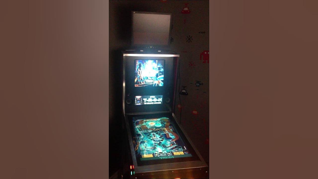 TRON Legacy Future Pinball 3 Screen (DMD on 3rd Screen) YouTube