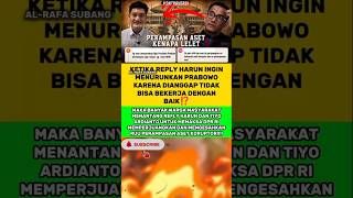 Rakyat Beri Syarat Jika ReflyHarun Turunkan Prabowo⁉️😱#menkeu #purbaya #kpk #dpr #shorts #fyp #viral
