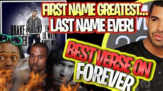 Drake, Kanye West, Lil Wayne, Eminem *FOREVER* (REACTION) | BEST VERSE