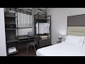 Arredo hotel con mini cucina in stile Urban per strutture ricettive - Nuovo showroom Mobilspazio