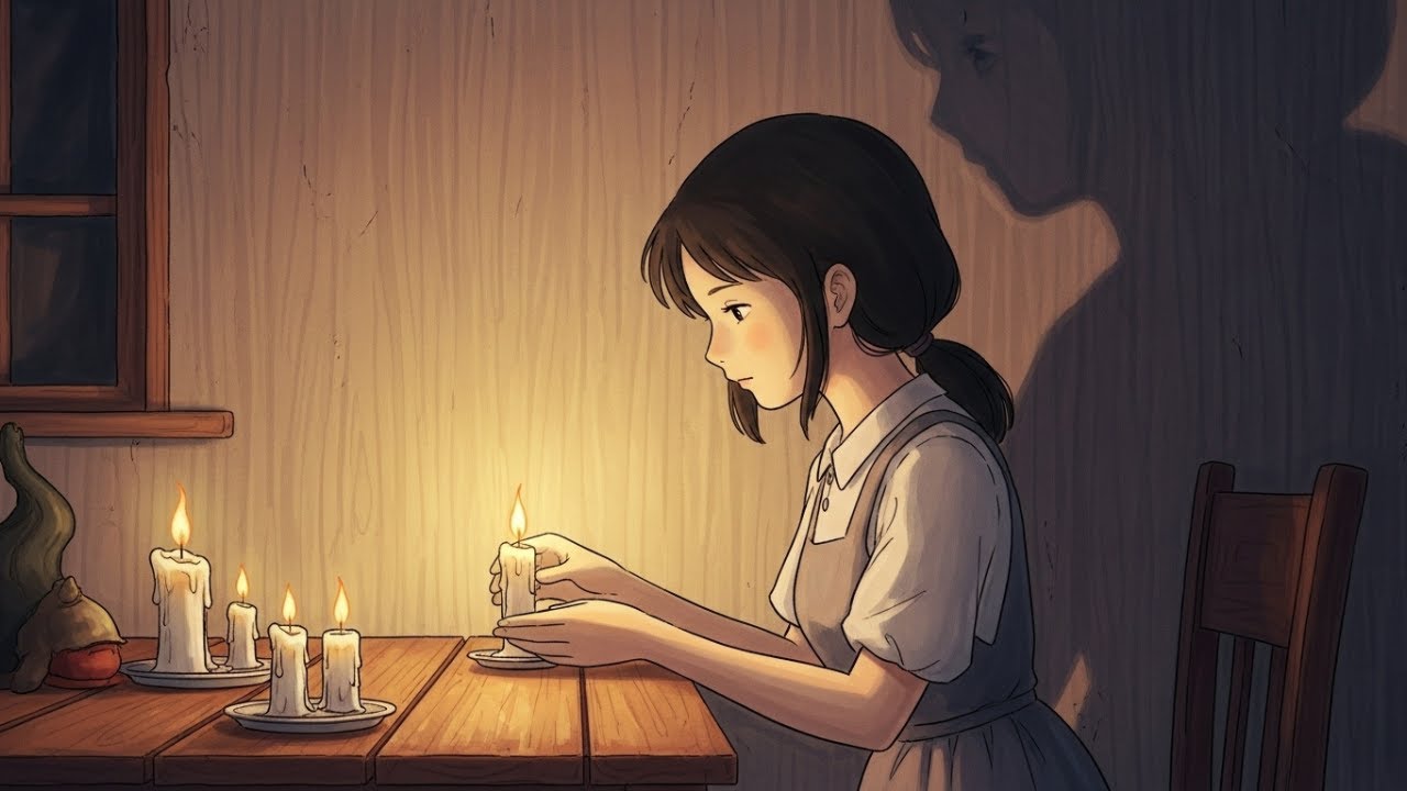 A Rainy Night With No Internet 🌧️🕯️ | Cozy Ghibli Style Animation