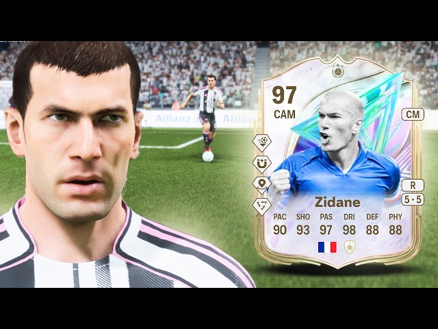 97 ZIDANE GREATS OF THE GAME ICON PLAYER REVIEW IN FC 26 | FC 26