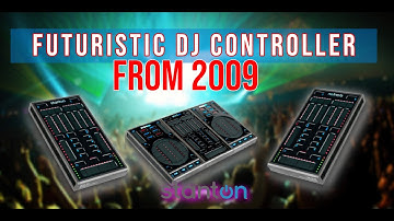 Futuristic DJ Controller from 2009 Stanton SCS-3D