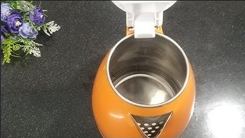 Làm Sạch Cặn Vôi Trong Ấm Đun Nước, Trong Vòng 3 Phút, Không Cần Cọ Rửa