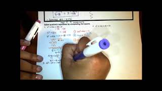 Honors Integrated Math I: 12B-I Notes