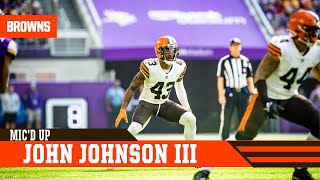 John Johnson III Mic'd Up vs. Vikings