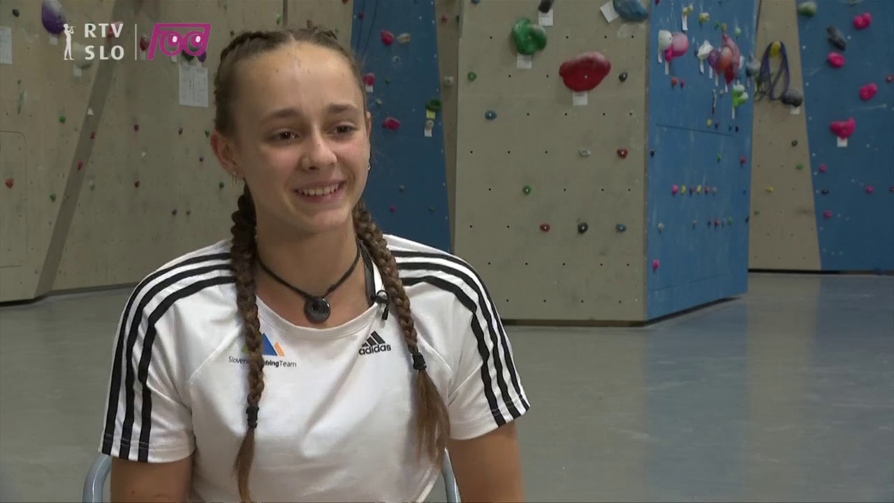 Infodrom: plezalka Sara Čopar!