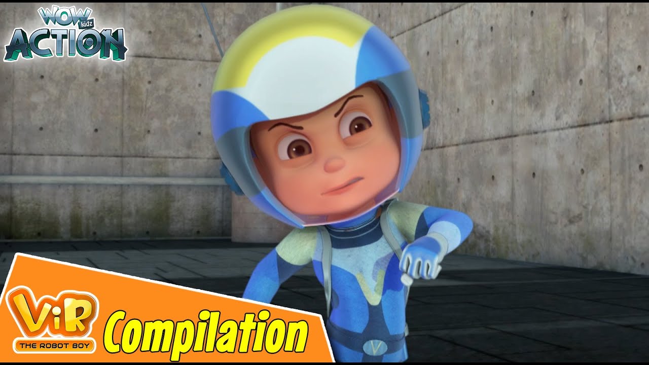 Best Episodes Of Vir The Robot Boy | Cartoon For Kids | Compilation 66 |  Wow Kidz Action - YouTube