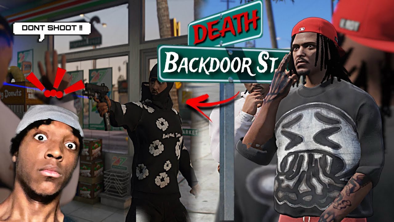 zZayReacts To GTA 5 Realistic Hood Deaths #2