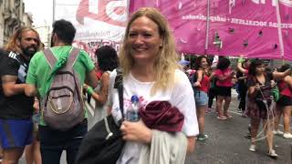 Marcha Feminista 8 de Marzo 2020, Buenos Aires, Argentina