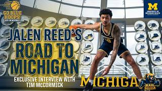 From LSU to Michigan: The Jalen Reed Interview. Go Blue Hoops Ep 34