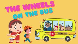 The WHEELS ON THE BUS | KIDS NURSERY RHYME | RehmatTV