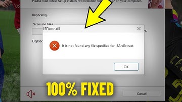 it is not found any file specified ISArcExtract in Windows 11 / 10 /8/7 | How To Fix Error Install ✅