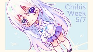 【Speedpaint】 Snow Hair (Chibis Week 5/7) screenshot 5