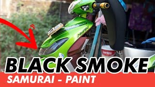 Tutorial smoke hitam lampu motor Mio smile || UNTUK PEMULA