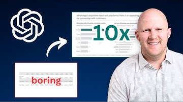 How I Use ChatGPT to 10x My PowerPoint Slides