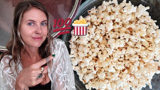 How to Make Perfect Stovetop Popcorn (easy, healthy, homemade) by Kira's Wholesome Life 72 views 2 months ago 2 minutes, 44 seconds