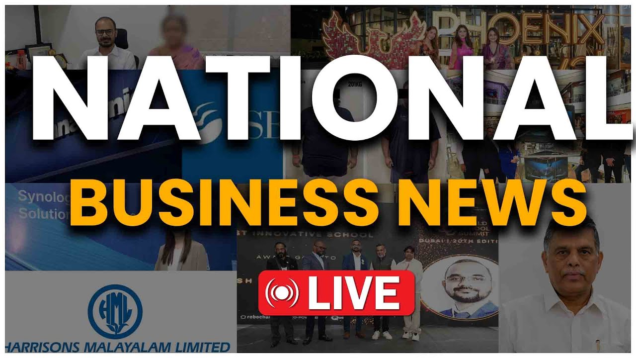 Image showcasing Business News Live🔴 : Latest Trends & Stock Market Updates - YouTube