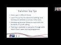 British Youth Sailing - changing class - timing and support
