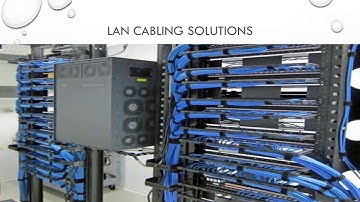 computer automation LAN cabling video