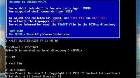 Turbo Pascal Bagian 3 Operasi Aritmatika